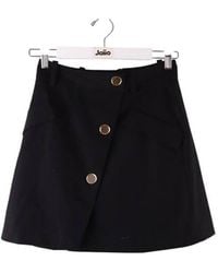 Maje - Jupes Mini jupe en coton - Lyst