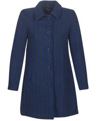 Desigual Mantel Noa - Blauw