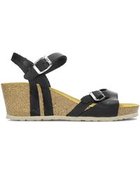 Interbios - Sandales Compensées 5612 Negro_2 - Lyst