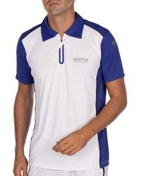 Shilton - Polo Polo de sport zippé BICOLORE - Lyst