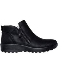 Skechers - Bottines BOTÍN LOVELY VIBE - FALL IN BLOOM 158952 NEGRO - Lyst