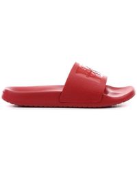 Calvin Klein R8837 Ciabatta scuro - Rosso