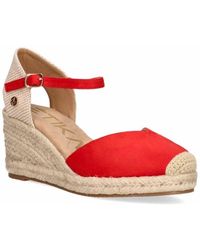 Etika - Espadrilles Espadrilles À Talon Compensé - Lyst