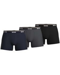 BOSS - Caleçons Caleçon Paquet de 3 B-BoxerBr 3P Power - Lyst