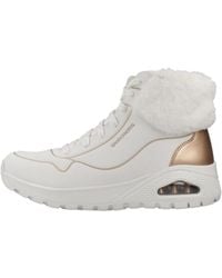 Skechers - Baskets montantes Basket Montante à Lacets Skeckers Uno Rugged Fall Shimmer - Lyst