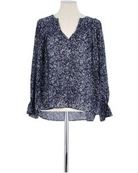 Ba&sh - Blouses T-shirt bleu - Lyst