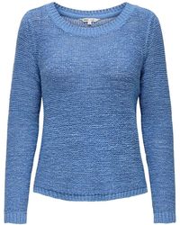 ONLY - Pull ONLGEENA XO L/S PULLOVER KNT NOOS - Lyst