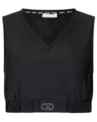 Liu Jo - Blouses Top en jersey - Lyst