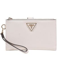 Guess - Portefeuille LAUREL II SLG DBL ZIP ORGNZR SWZG74 59157 - Lyst