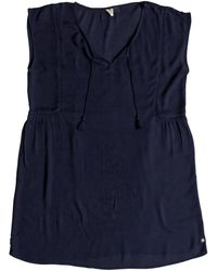 Roxy Singlets Shd Sky And Sand - Blauw