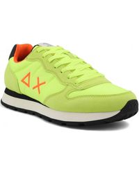 Sun 68 - Chaussures Tom Solid Sneaker Uomo Giallo Fluo Z34101 - Lyst