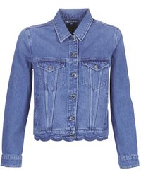 Tommy Hilfiger Spijkerjack Veronica Jacket Bianca - Blauw