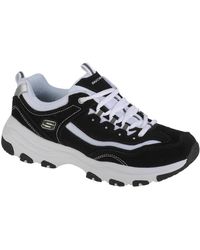 skechers womens i conik trainers black black