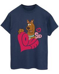 Scooby Doo - T-shirt Love Heart - Lyst