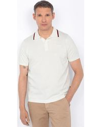 Schott Nyc - Polo PSCAMRON OFF WHITE - Lyst