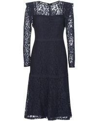 Lauren by Ralph Lauren Korte Jurk Blair - Blauw