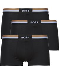 BOSS - Boxer Trunk 3P Motion - Lyst