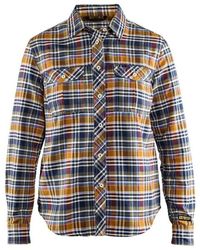 BLÅKLADER - Overhemd Chemise Flanelle Femme - Lyst