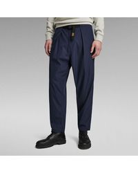 G-Star RAW - Chino Pleated Belt Relaxed - Lyst