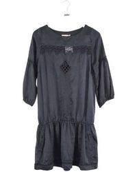 Sandro - Robe Courte Robe Noire - Lyst