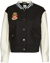 ONLY - Windjack Onlwembley L/s College Jacket Cc Pnt - Lyst
