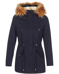Moony Mood Parka Jas Haddy - Blauw