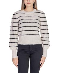 Jacqueline De Yong - Trui Jdysigrid Life L/S Oneck Puffdot Pul Knt 15304813 - Lyst