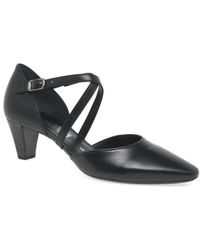 Gabor Suede Callow Dress Court Shoes in 