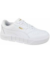 PUMA - Baskets basses Cali Court Lth Jr - Lyst