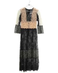 Sandro - Robe Robe Noire - Lyst
