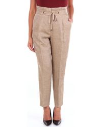 Peserico P0449306858 Pantalon - Vert