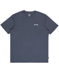 Billabong - T-shirt Arch Crew - Lyst
