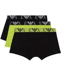 EA7 - Boxers Pack De 3 Boxers - Lyst