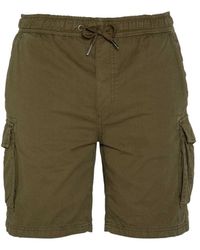 Short Schott Nyc pour homme en coloris Vert Homme Vêtements Shorts Shorts fluides/cargo 