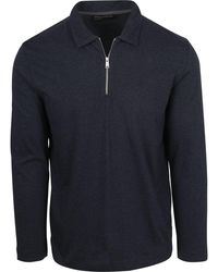 Marc O' Polo - Sweatshirts Polo Manches Longues Demi-Zip Marine - Lyst