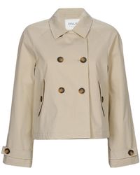 ONLY - Trenchcoat Onlapril Short Trenchcoat Cc - Lyst