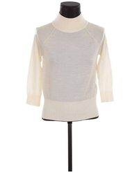 LK Bennett - Pull Pull en laine blanc - Lyst