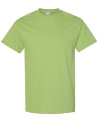 Gildan T-shirt Korte Mouw Heavy - Groen