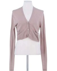 Barbara Bui - Gilet Cardigan rose - Lyst