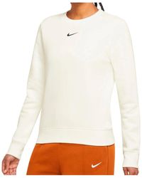 Nike - Sweat-shirt W NSW PHNX FLC STD CREW - Lyst