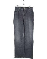 Ba&sh - Jeans Jean bootcut en coton gris - Lyst