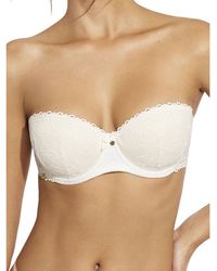Selmark - Bandeaux & Bretelles Amovibles Soutien-Gorge Bandeau Push-Up Penelope Mariage - Lyst