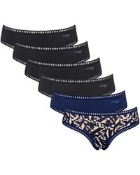 Sloggi - Slips Slip Paquet de 6 GO Crush Hipster C6P - Lyst