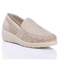 Doctor Cutillas - Slip Ons Mocassin À Talon Compensé - Lyst