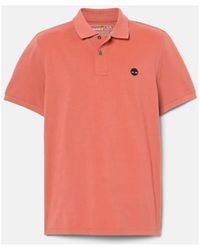 Timberland - T-shirt TB0A26NF PRINTED SLEEVE POLO-EI41 - Lyst