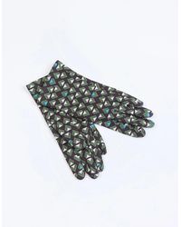 La Fiancee Du Mekong - Gants Gants Imprimés Femme Gloves - Lyst