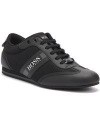 hugo boss lighter low mesh trainer