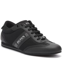 hugo boss lighter low nylon trainer