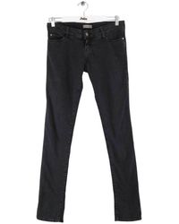 Ba&sh - Jeans Jean slim en coton noir - Lyst