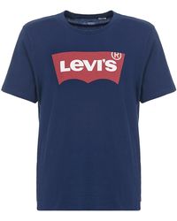 Levi's - T-Shirt Korte Mouw Graphic Set In - Lyst